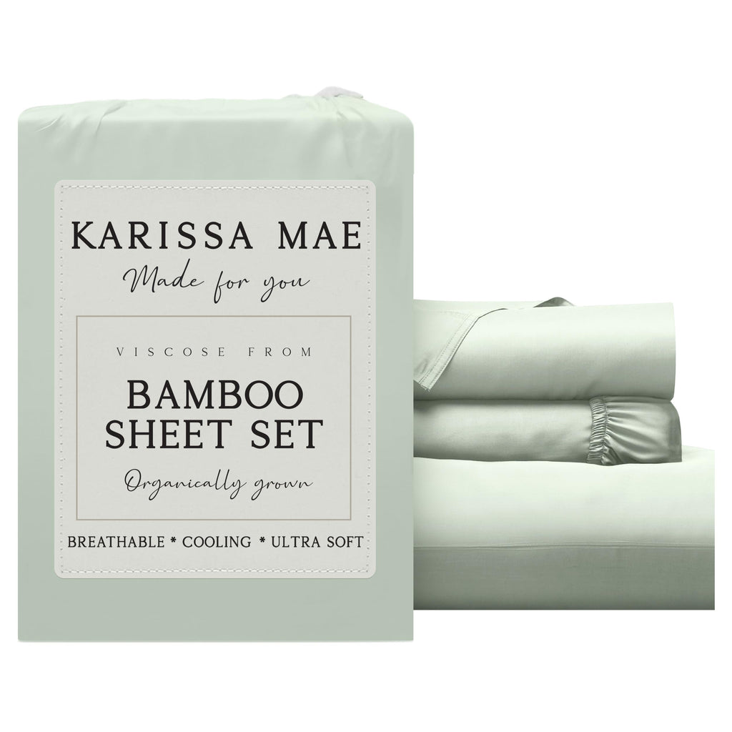 KARISSA MAE Luxury Bamboo Viscose Sheet Set