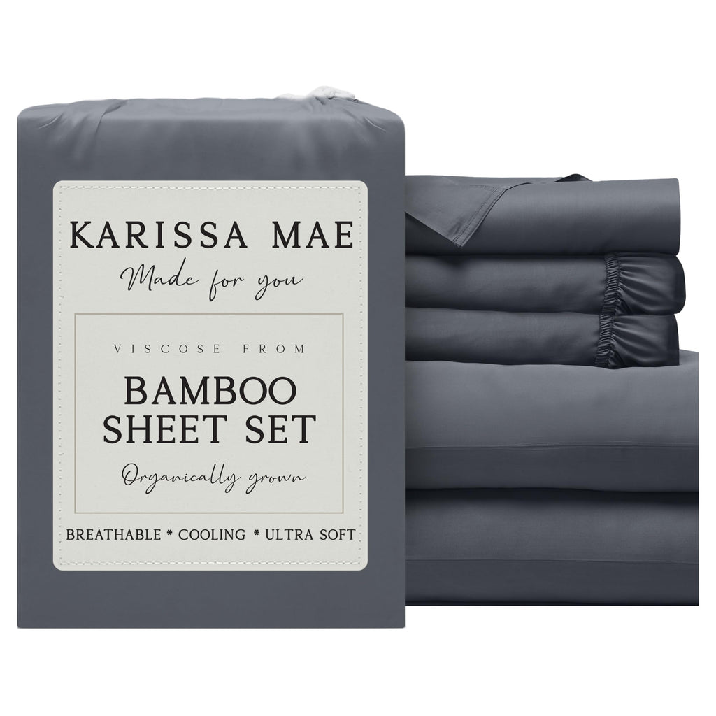 KARISSA MAE Luxury Bamboo Viscose Sheet Set