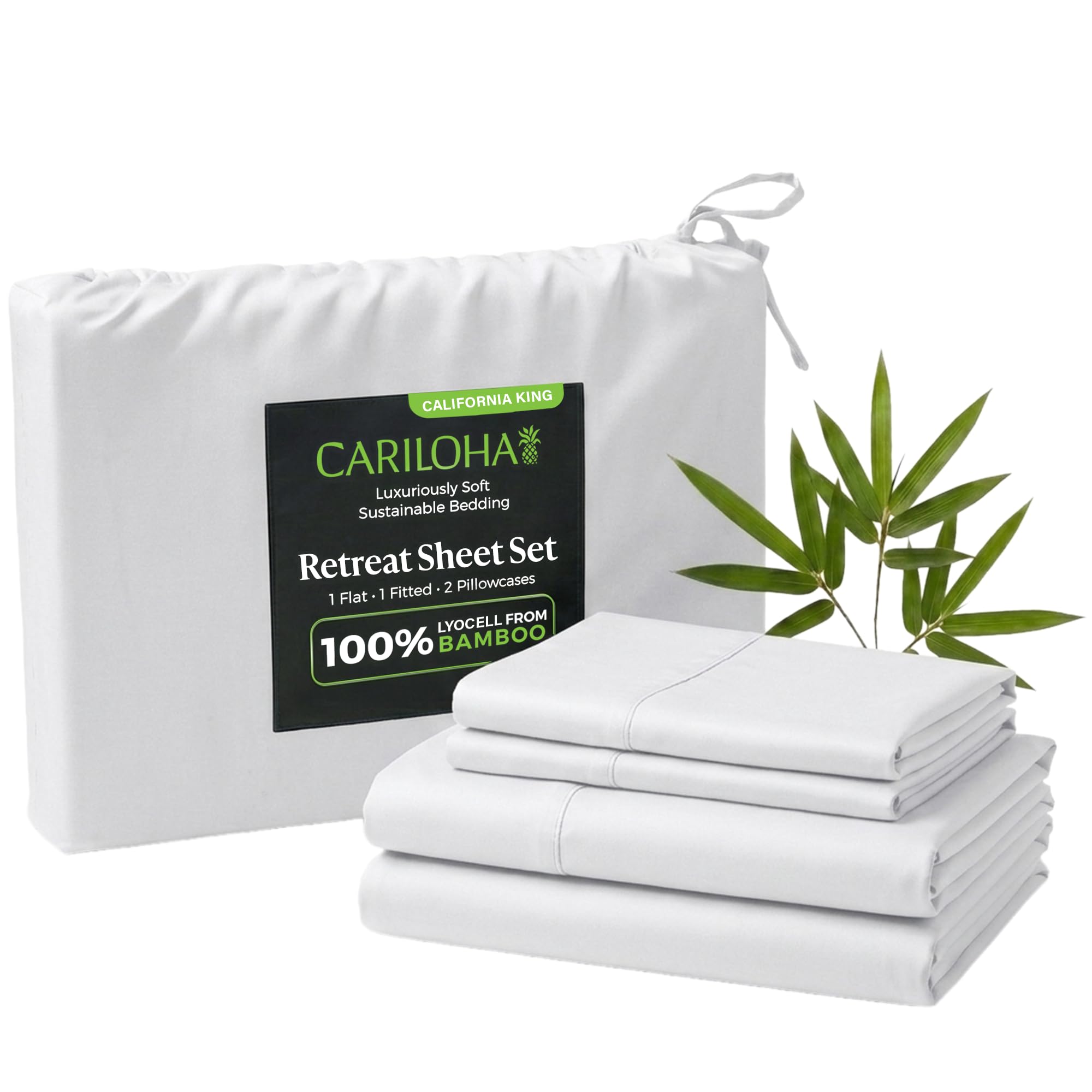 Cariloha Retreat 100% Bamboo Lyocell Sheets