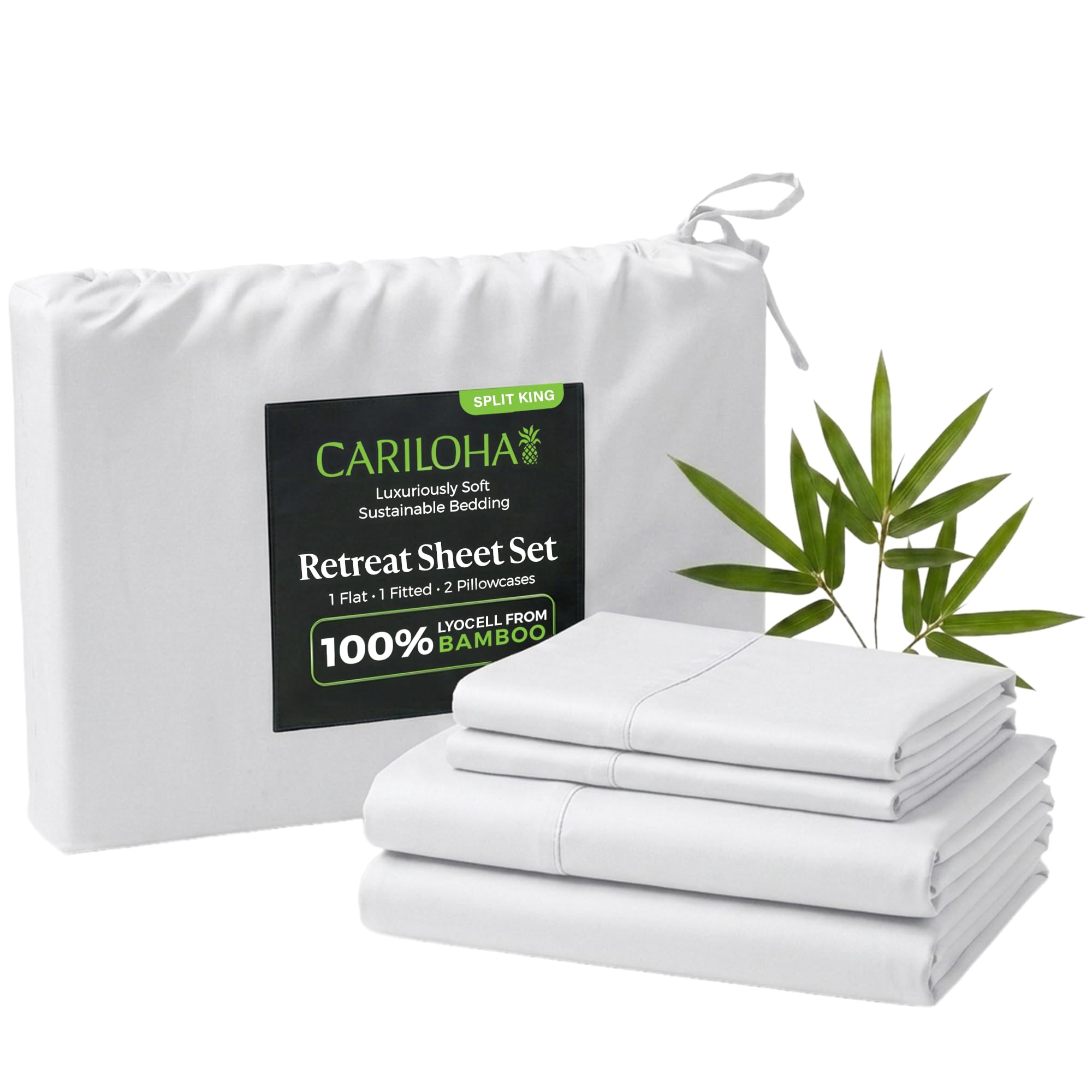 Cariloha Retreat 100% Bamboo Lyocell Sheets