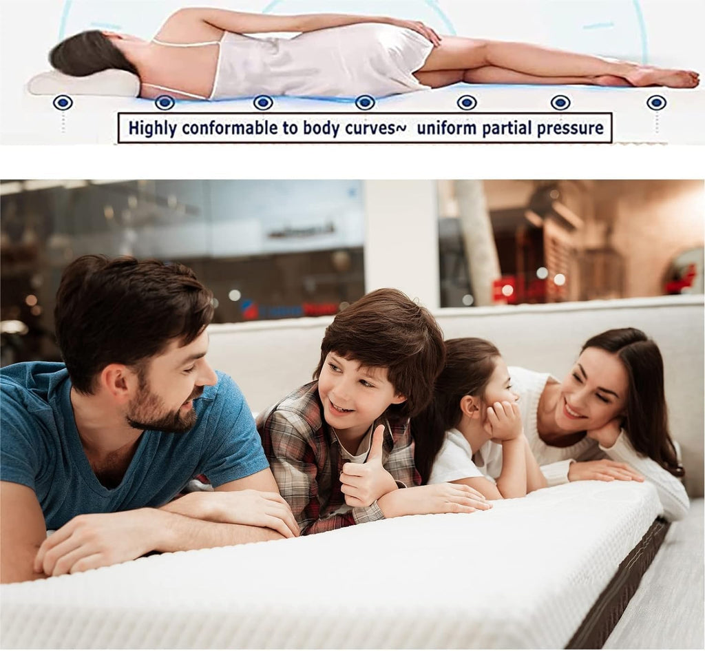 Natural Latex Mattress Topper, Breathable & Supportive, 7.5 cm, 135 × 190 cm