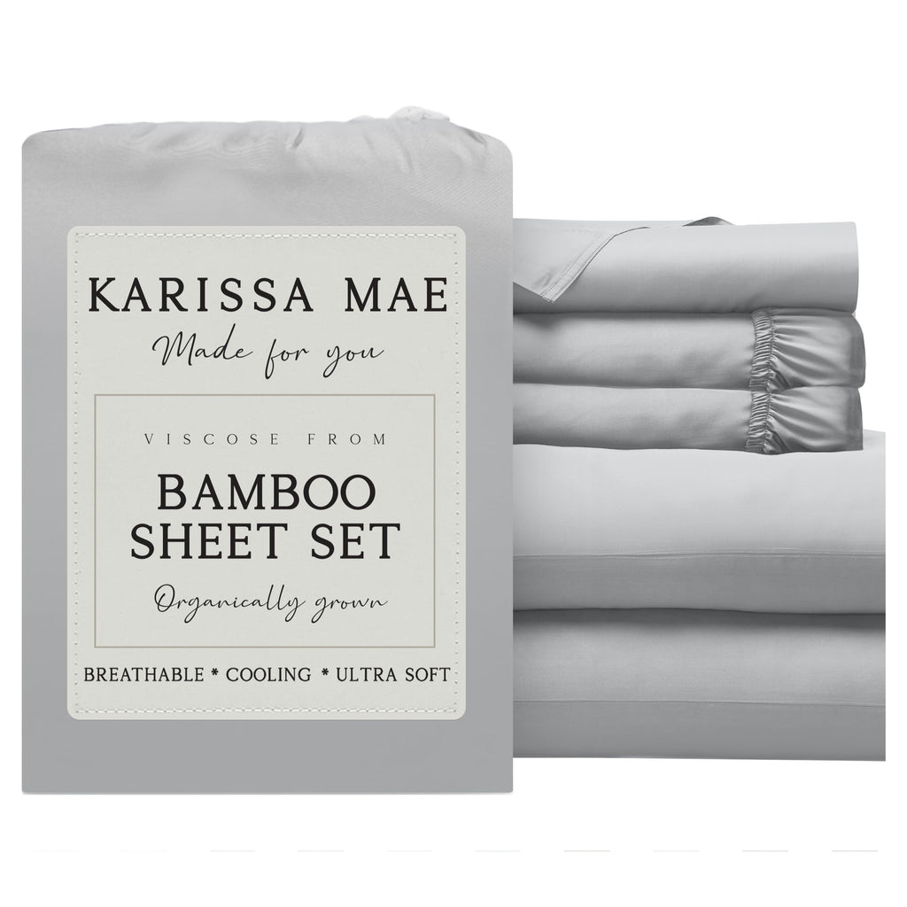 KARISSA MAE Luxury Bamboo Viscose Sheet Set