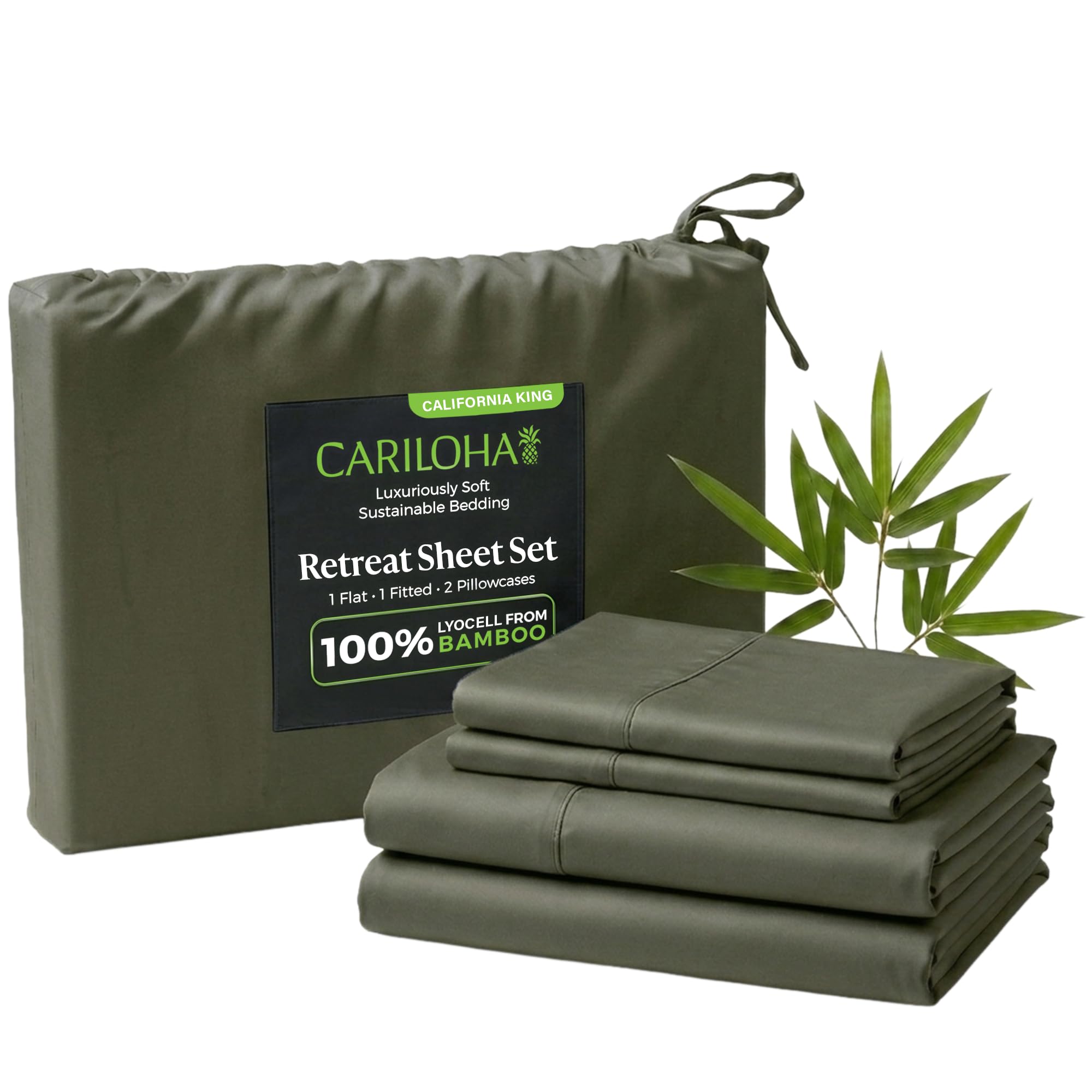 Cariloha Retreat 100% Bamboo Lyocell Sheets