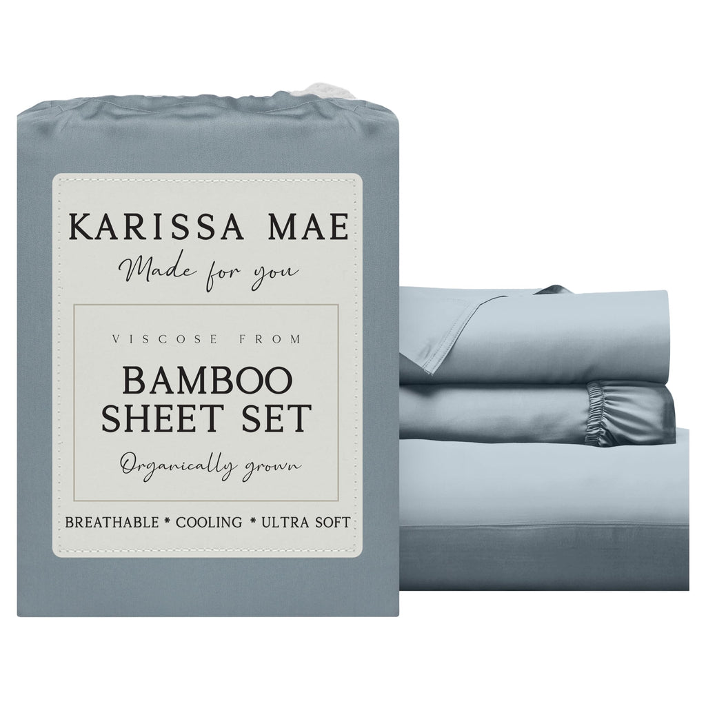 KARISSA MAE Luxury Bamboo Viscose Sheet Set