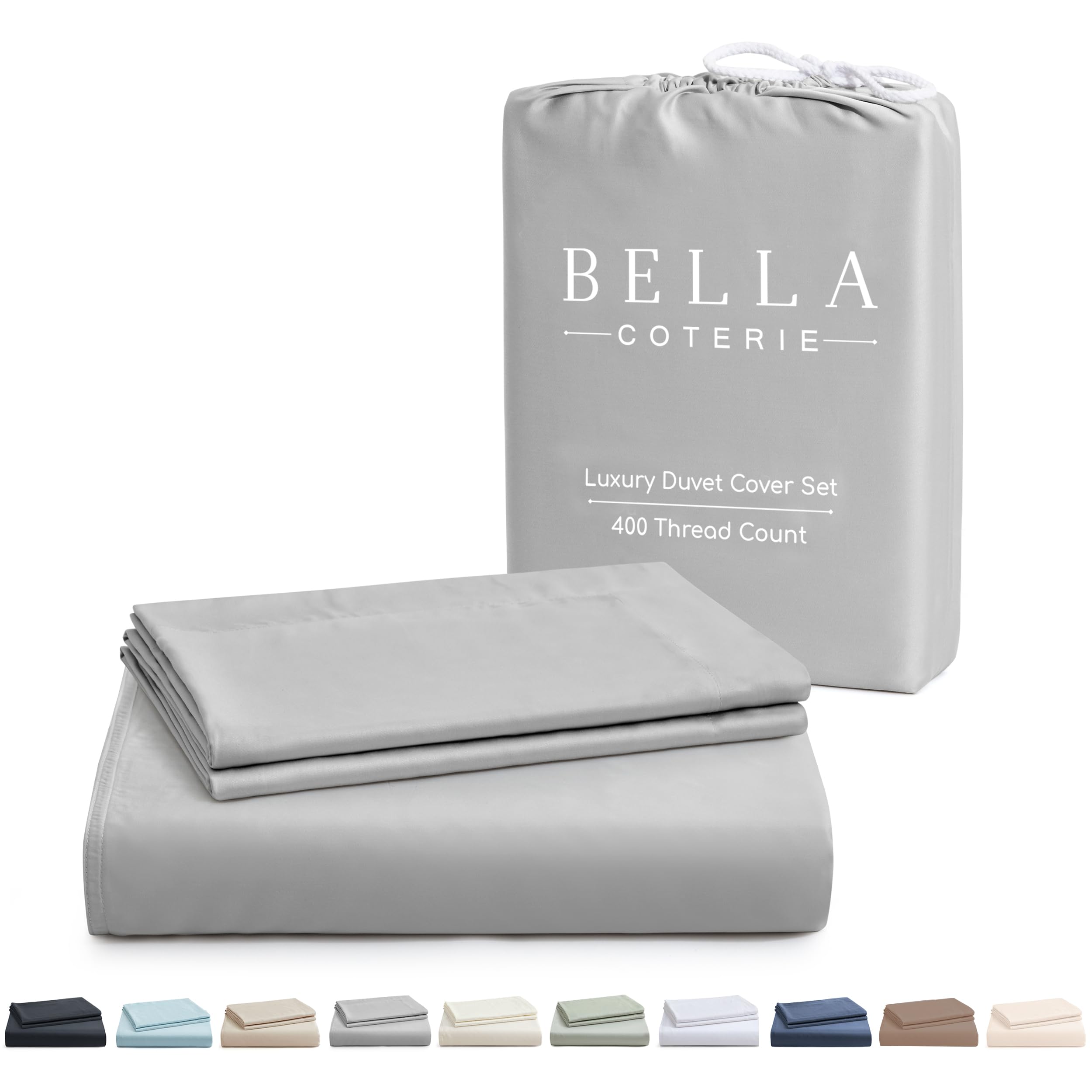 Bella Coterie | Luxury Bamboo Viscose Duvet Cover Set