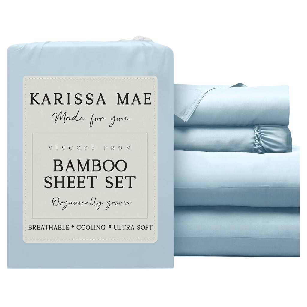KARISSA MAE Luxury Bamboo Viscose Sheet Set