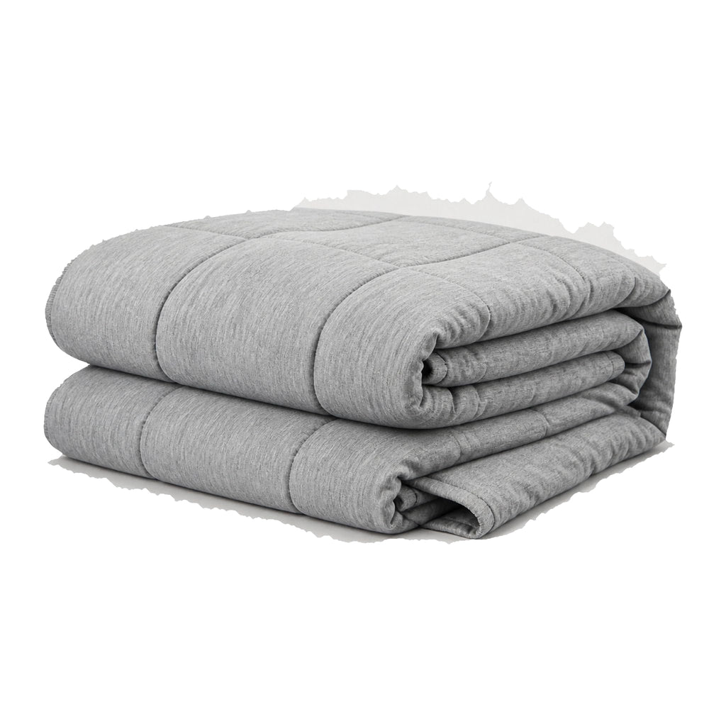 Big Blanket Co XL Weighted Blanket Cooling Frost Grey