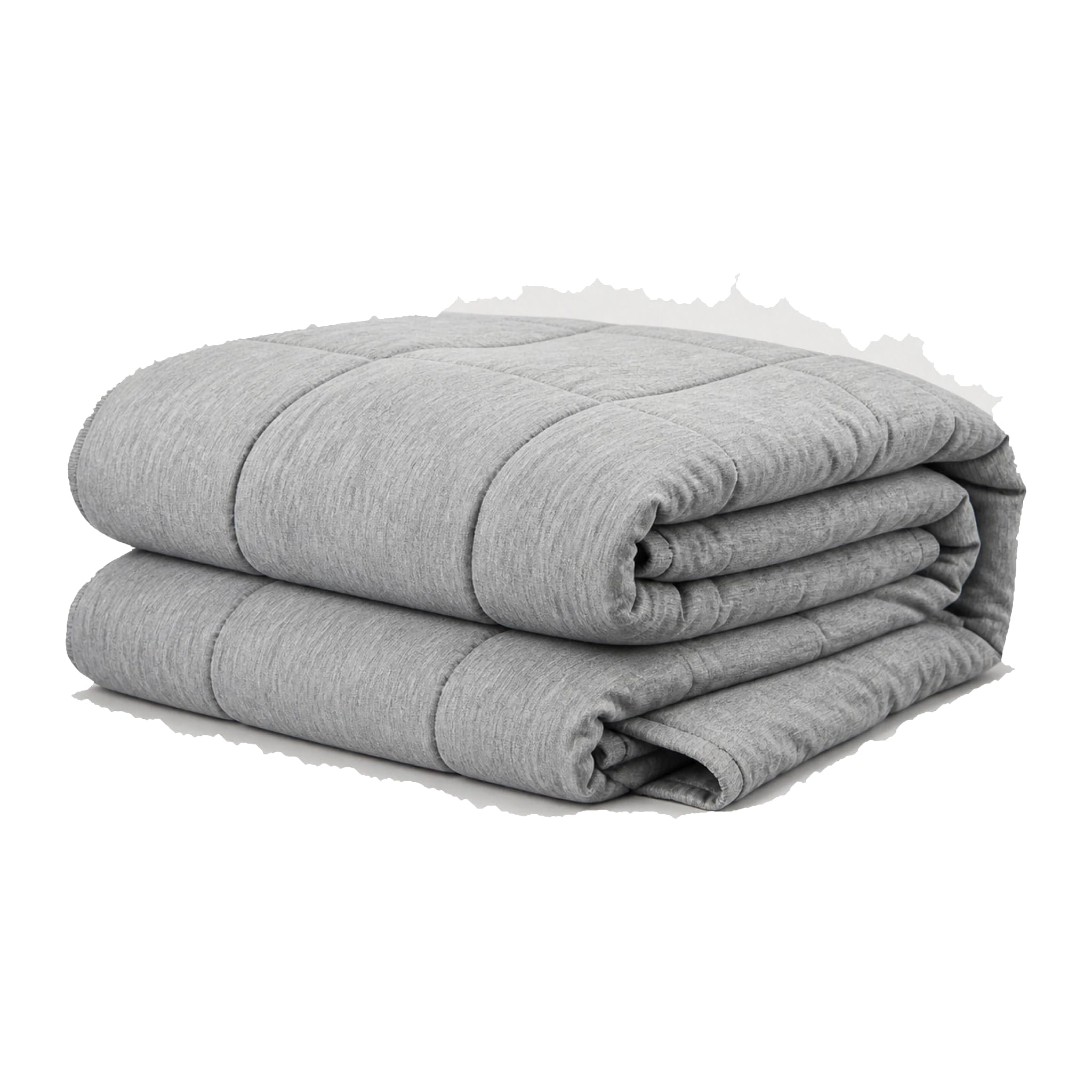 Big Blanket Co XL Weighted Blanket Cooling Frost Grey