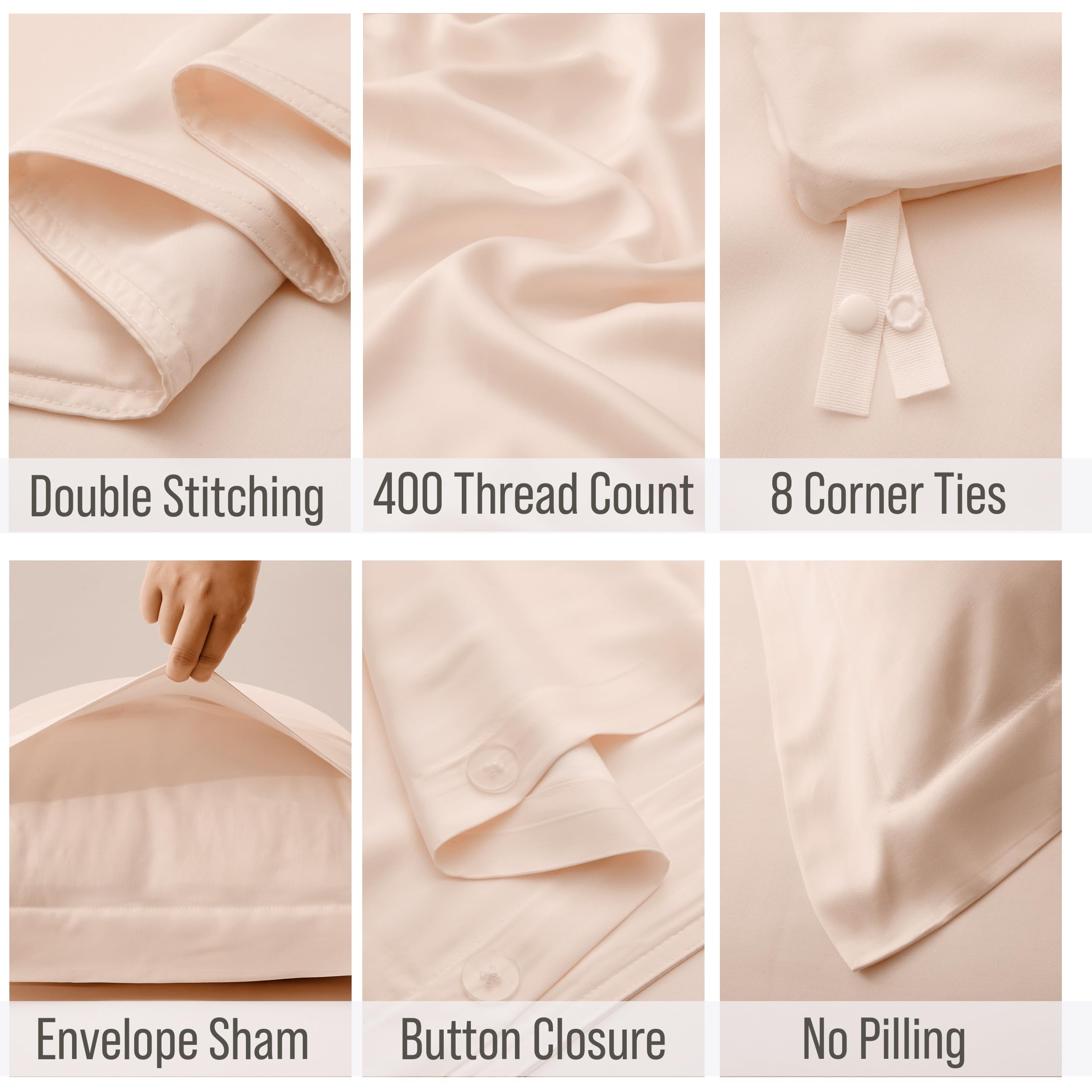 Bella Coterie | Luxury Bamboo Viscose Duvet Cover Set