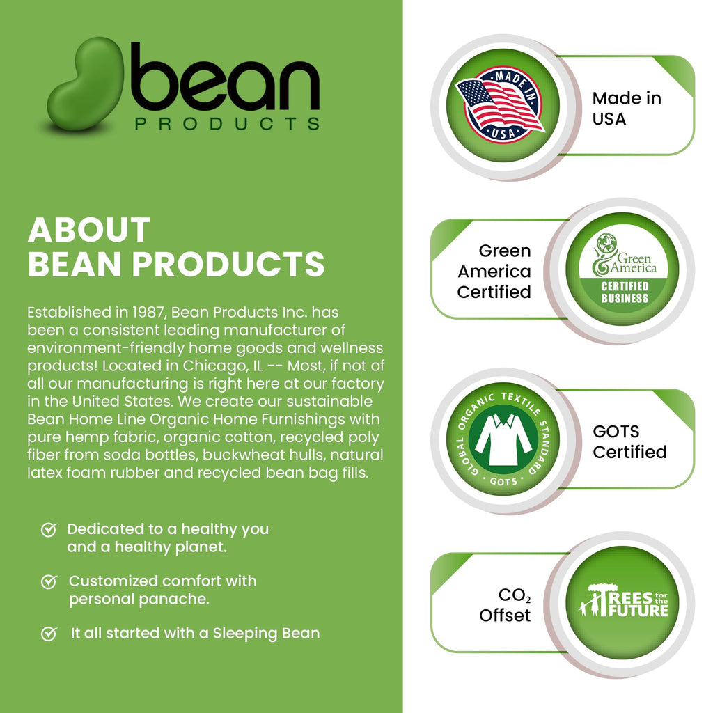 Sleeping Bean Body Pillow - Veggie-Kapok