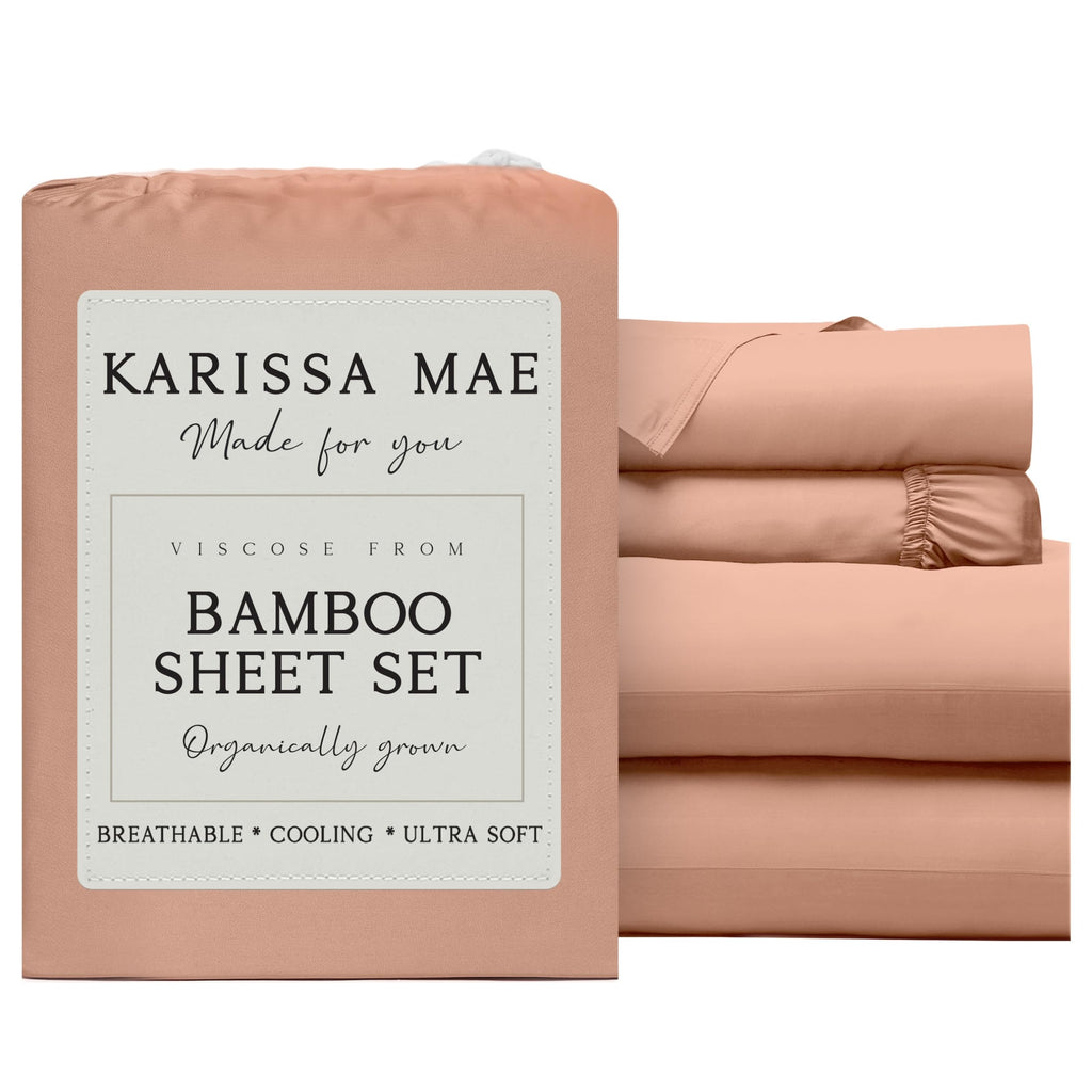 KARISSA MAE Luxury Bamboo Viscose Sheet Set