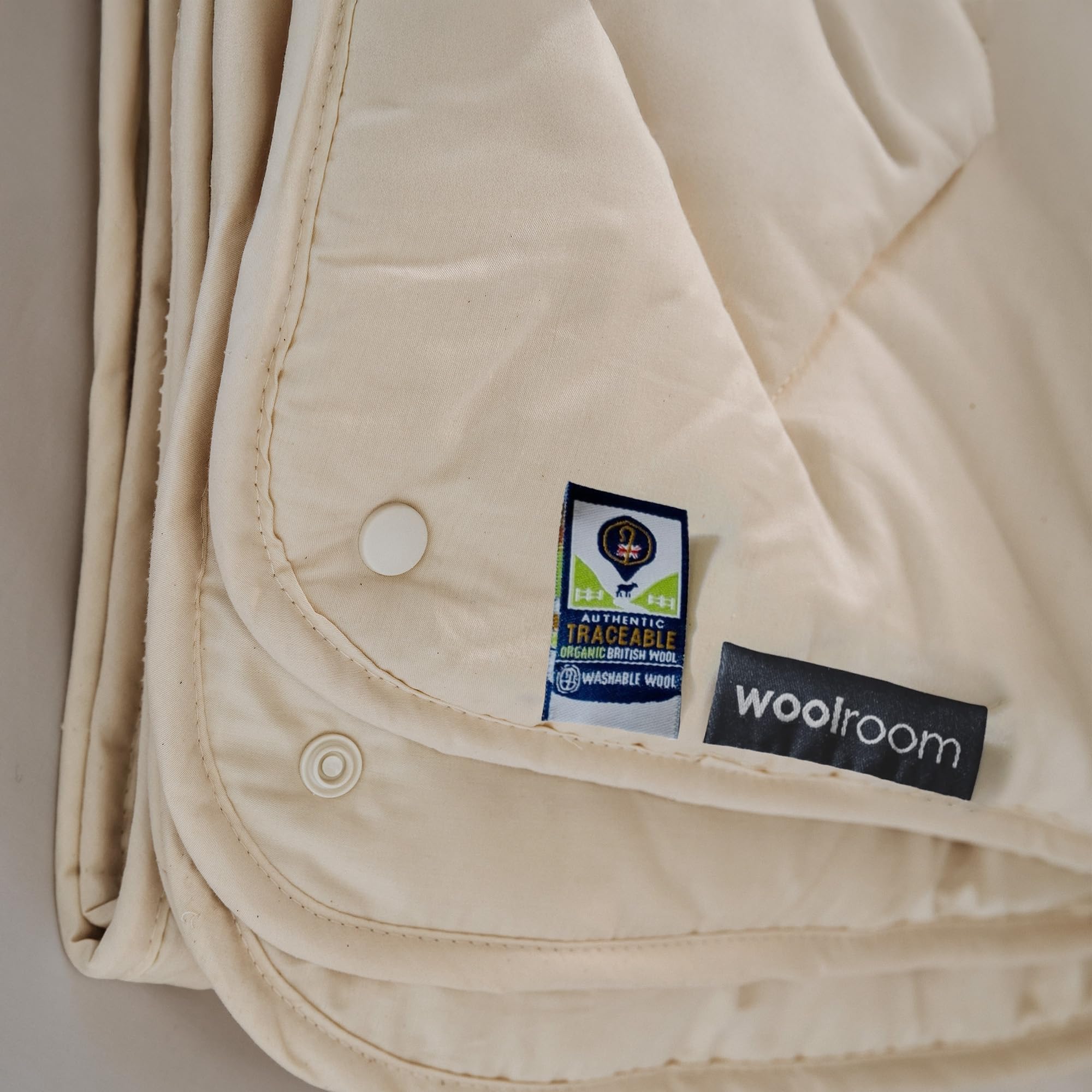 Organic Wool Down Alternative Comforter with Cotton Cover