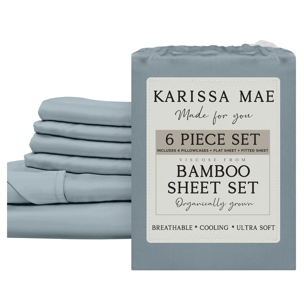 KARISSA MAE Luxury Bamboo Viscose Sheet Set