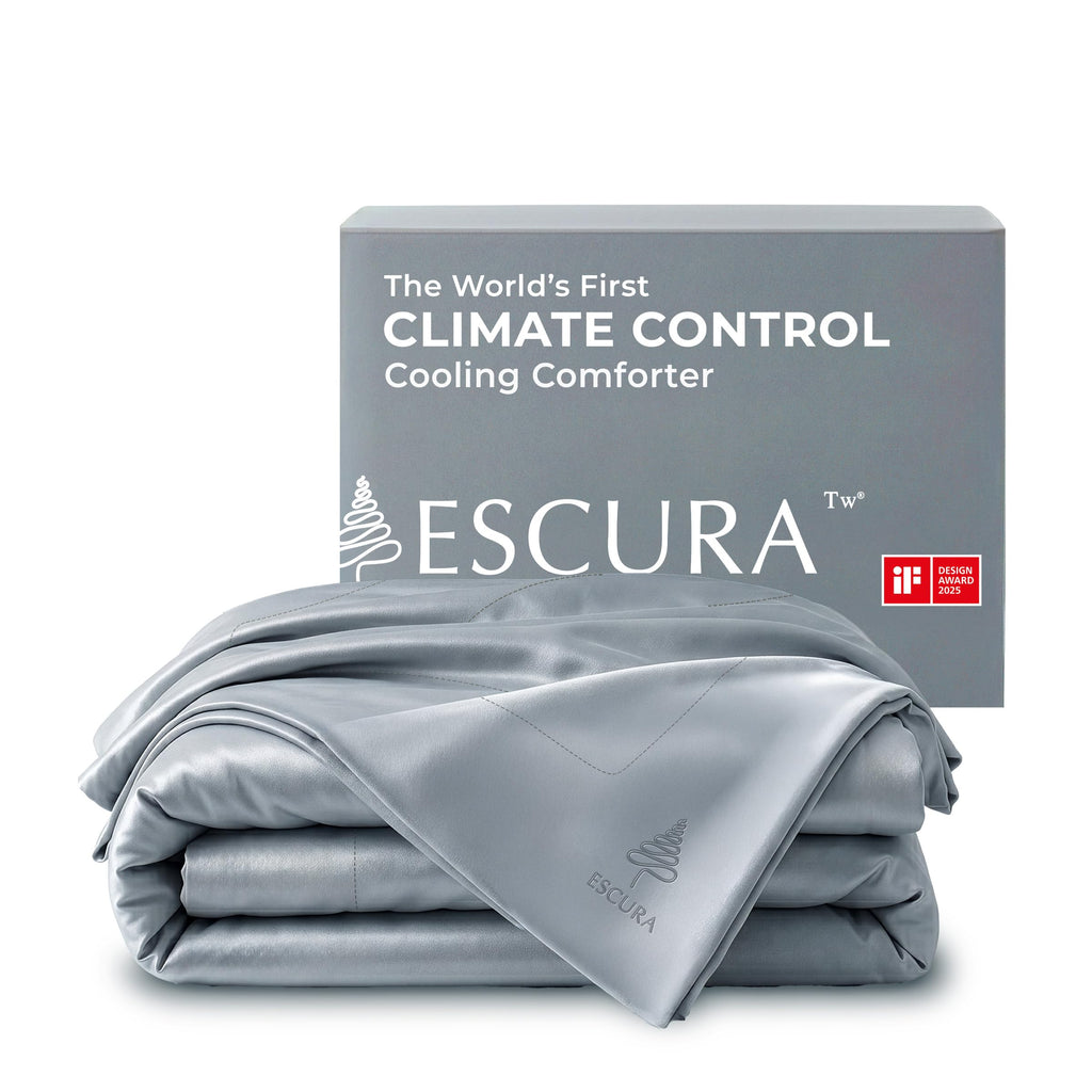 Bamboo Cooling Comforter, Ultra-Breathable with Temperature-Regulating Fill